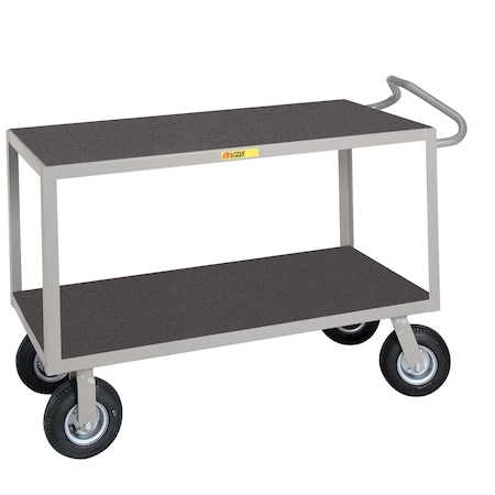 Little Giant Ergonomic Handle, Flush Shelves, 1200 lbs. Capacity, 24" x 48" Shelf Size ENGF-2448-9PM